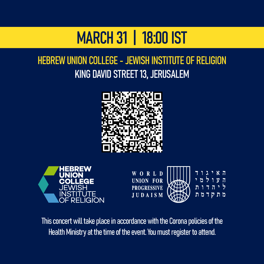 WUPJudaism's tweet photo. Join us and the @HUCJIR for a benefit concert for Ukraine.

An ensemble of musicians will perform a program of Ukrainian Jewish music and songs for peace.

100% of donations will go directly to the #WUPJUkraineCrisisFund. https://t.co/bLyejucx8H