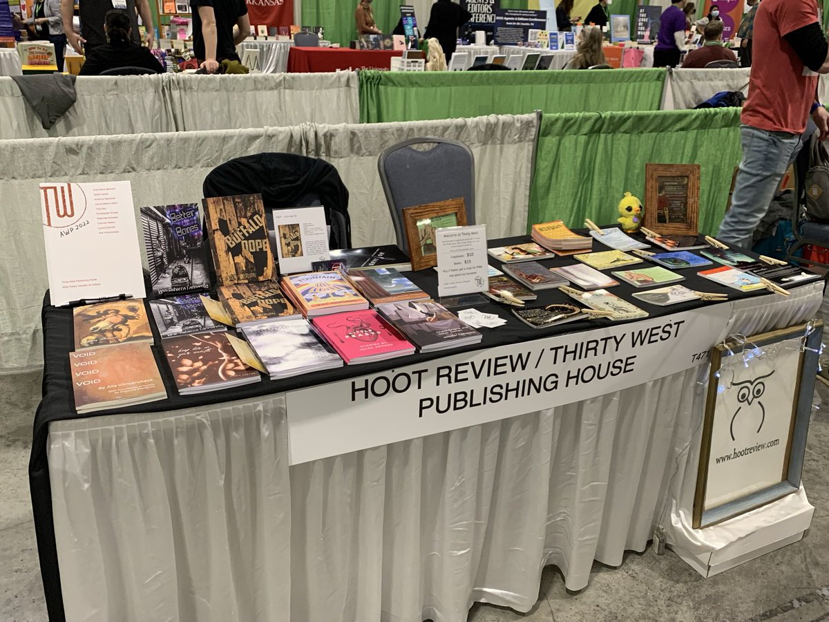 thirtywestph's tweet image. We’re here and setup. 471 by the restrooms. Will be delighted to meet you. Small press forever!