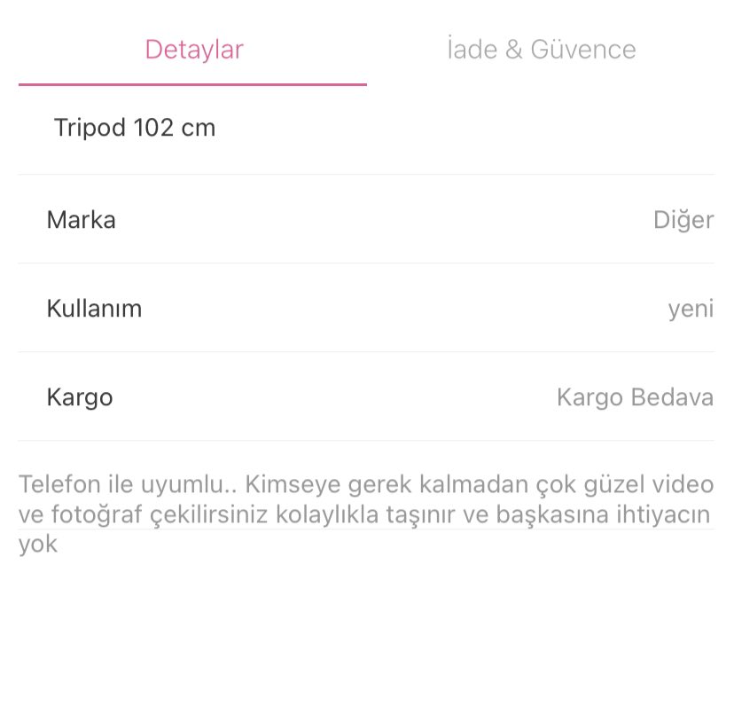 İkinci el tripod bakıyordum bu ilanı gördüm, bu ablayı kim bu kadar üzdü