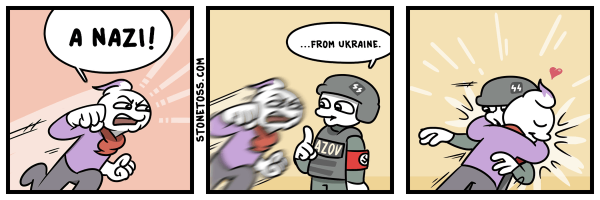 stonetoss's tweet photo. New political cartoon. https://t.co/BwoLgHTvjE