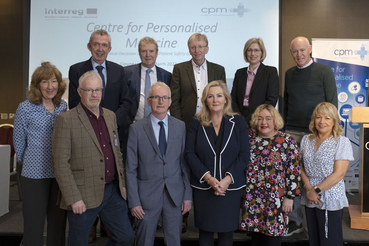 Cross-border <a href="/CPerMed/">Centre for Personalised Medicine</a> recognises 5⃣years of partnership between academia, health services and industry.

Discover how it improved clinical decision making &amp; patient safety for dementia, diabetes, cardiovascular, acute kidney injury &amp; emergency surgery.
🔽
bit.ly/3IATJ7h