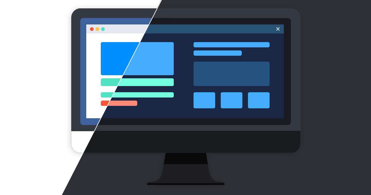 mpunktgmbh's tweet photo. Du interessierst Dich für den Dark Mode bei Webseiten? In unserem neuesten Blogbeitrag stellen wir Dir die Vorteile des Dark Mode im Webdesign vor.
➡️https://t.co/LOi33rqloC
.
.
.
.
#darkmode #DarkUI #webdesign #blackui #uxdesign #augsburg #internetagentur https://t.co/Fo3QEHIbUL