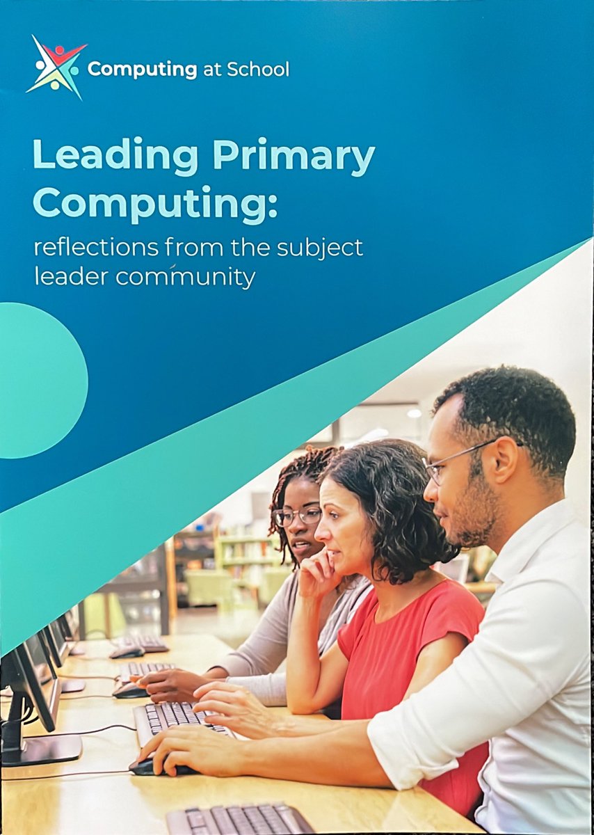 Great start to <a href="/CompAtSch/">Computing at School</a>  session for the launch of the Primary Subject Leaders Toolkit at #Bett2022