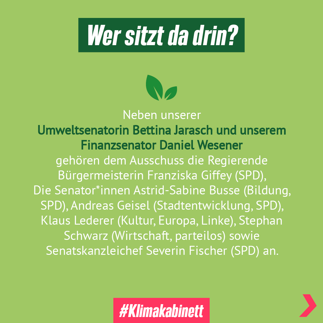 gruene_berlin's tweet image. Berlin bekommt ein neues Klimakabinett!💚Das Kabinett, dass sich u.a. aus Umweltsenatorin @Bettina_Jarasch &amp;amp; Finanzsenator @dpwes zusammensetzt, soll künftig die Einhaltung der #Klimaziele überwachen &amp;amp; #Klimaschutzmaßnahmen erarbeiten. 
#100TageProgramm
#klimaneutralesBerlin
👇