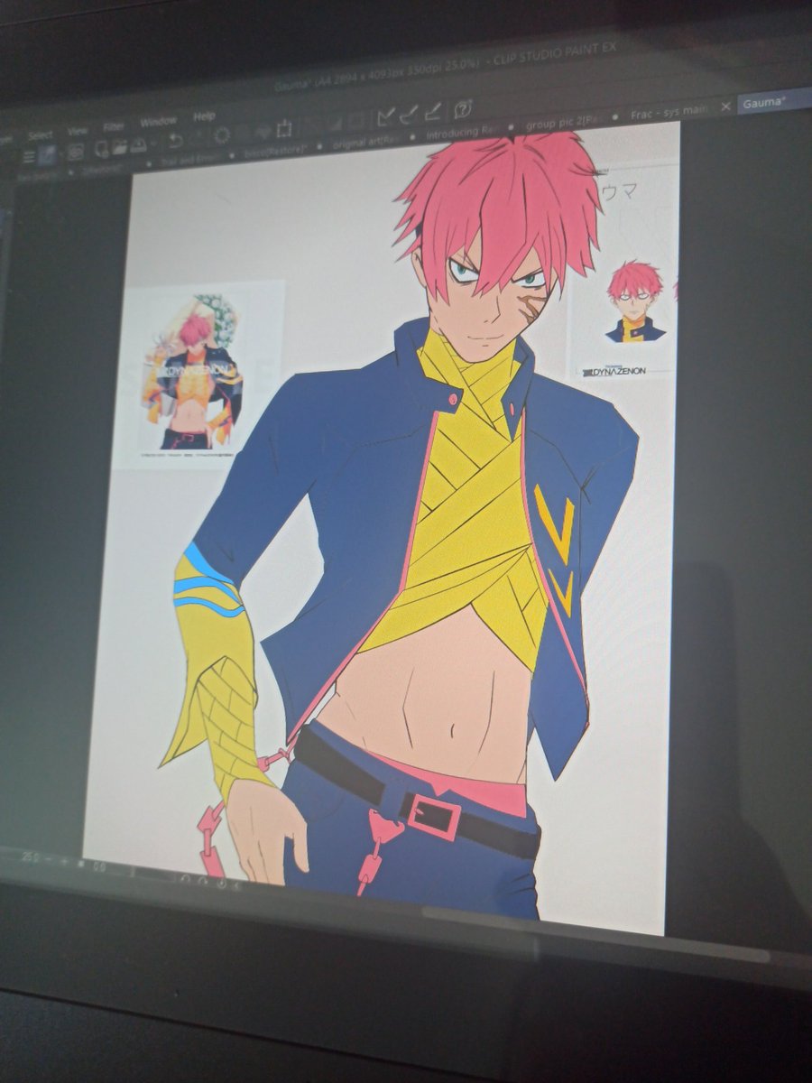 loolastrations's tweet photo. He's looking alright 😎 #artmoots #Gauma #SSSS_DYNAZENON #fanart #art #ArtistOnTwitter https://t.co/aNCiJntwCr