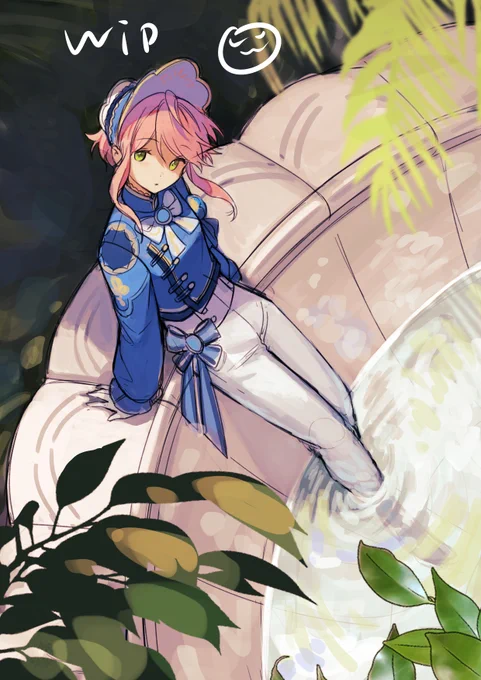 描きかけ 