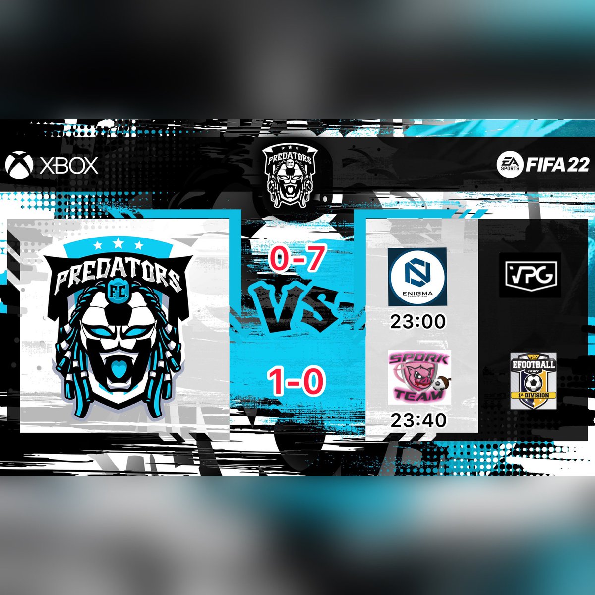 PREDATORS F.C tweet media