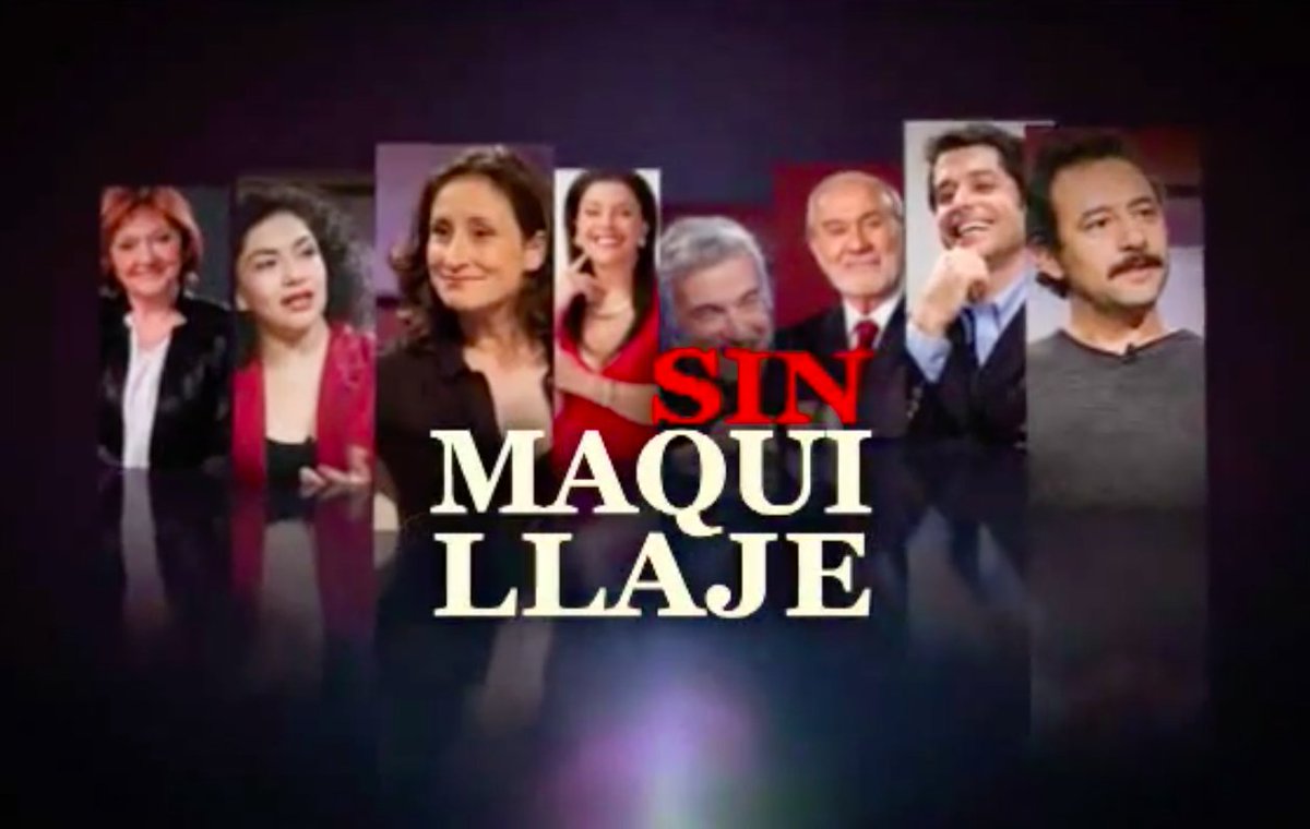 ¿Se acuerdan de #SinMaquillaje? 

Programa de entrevistas a actores, basada en 'Inside The Actors Studio', conducido por Ignacio Franzani, emitido por TVN y que tuvo dos temporadas y media, entre el 2011 y 2014.

#Recuerdos
#ActricesChilenas
#ActoresChilenos
#TelevisiónChilena