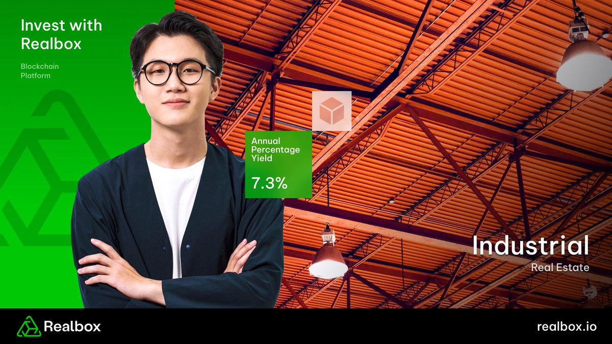 Realbox_io's tweet photo. 🏭Realbox’s Property Type: #3 Industrial 

✅ Significant demand
✅ Longer rental terms
✅ Lower maintenanceing

👉 Follow us to catch up on more opportunities: https://t.co/xsz3ZXXYA6

#tokenization #blockchain #metaverse #nft #realestate https://t.co/u02QokaNyx