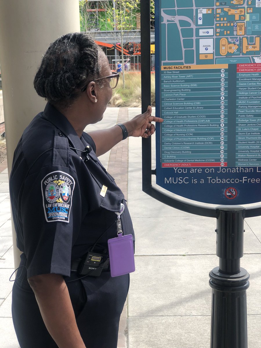 Maj Dorothy Simmons will be featured on @ABCNews4 #BehindtheBadge series. Thank you to @katysolt and @jtighe08 for capturing her story! @MUSChealth #MUSC #muschospital #chsnews #scnews