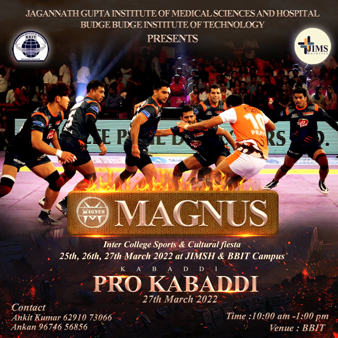 JimshOfficial's tweet photo. JIMSH and BBIT are going to present the annual intercollegiate cultural festival, on this occasion we have organized many events, your participation and presence is greatly appreciated.
To Know More Call 1️⃣ 62910 73066 2️⃣ 96746 56856 https://t.co/8MDXNgTecY