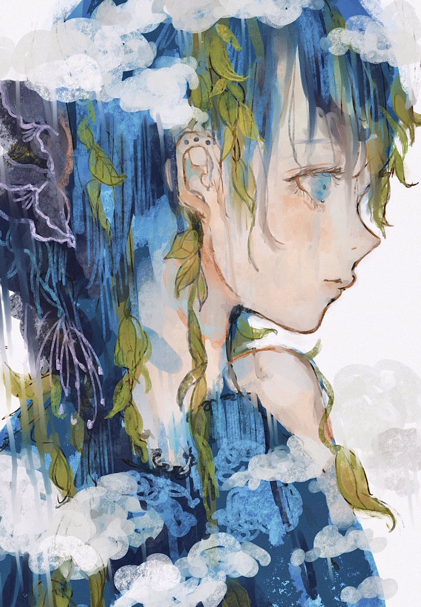 「まだ、まだ、雨。 」|orie🌼画集発売中のイラスト