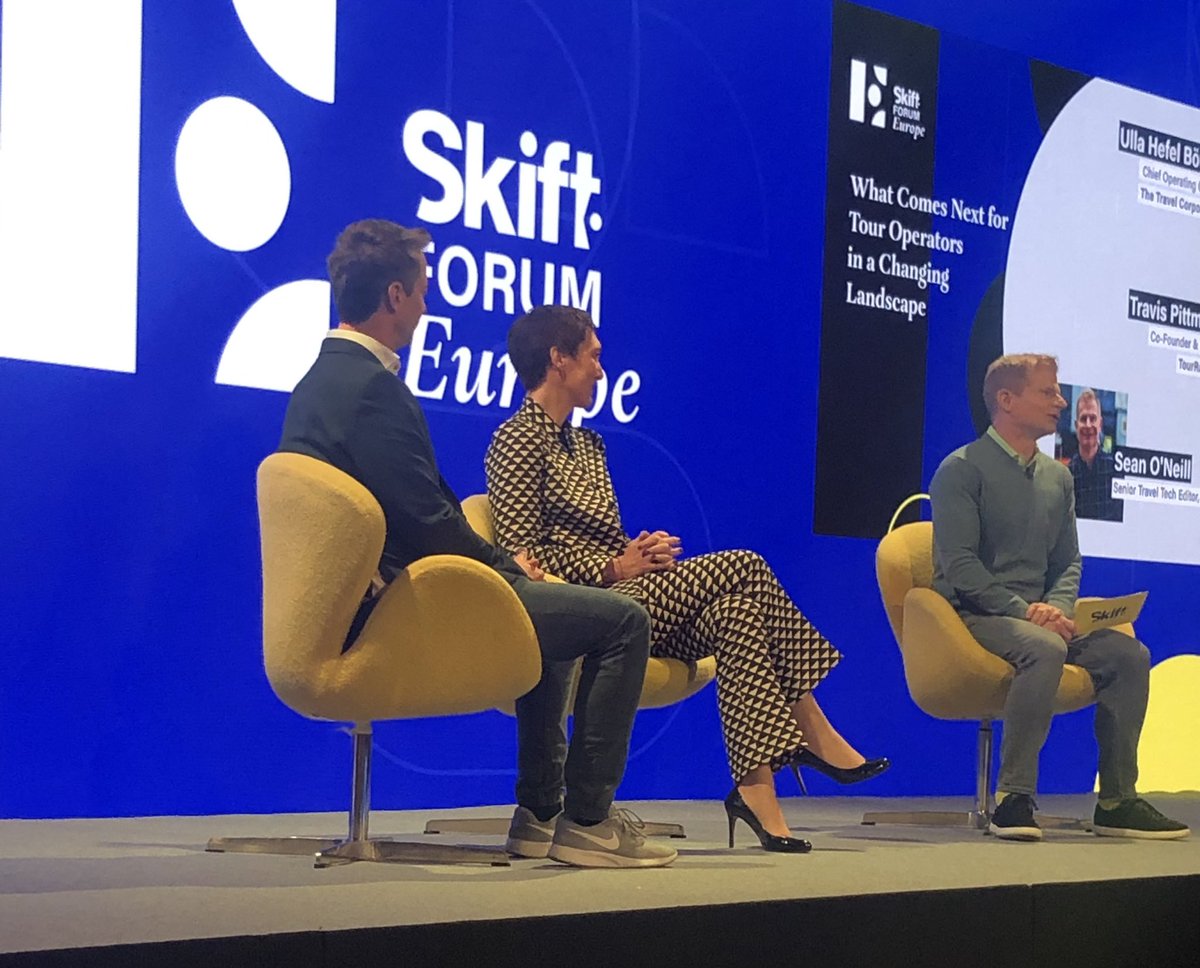 Lucy Dalton (@lucydalts) on Twitter photo Great to be back at a live event for the #skiftforum. Such inspiring conversation and hope for travel. TTC leading the conversation on what’s next for tour operators <a href="/DeckerRoyal/">Decker/Royal</a> Great to be back at a live event for the #skiftforum. Such inspiring conversation and hope for travel. TTC leading the conversation on what’s next for tour operators <a href="/DeckerRoyal/">Decker/Royal</a>