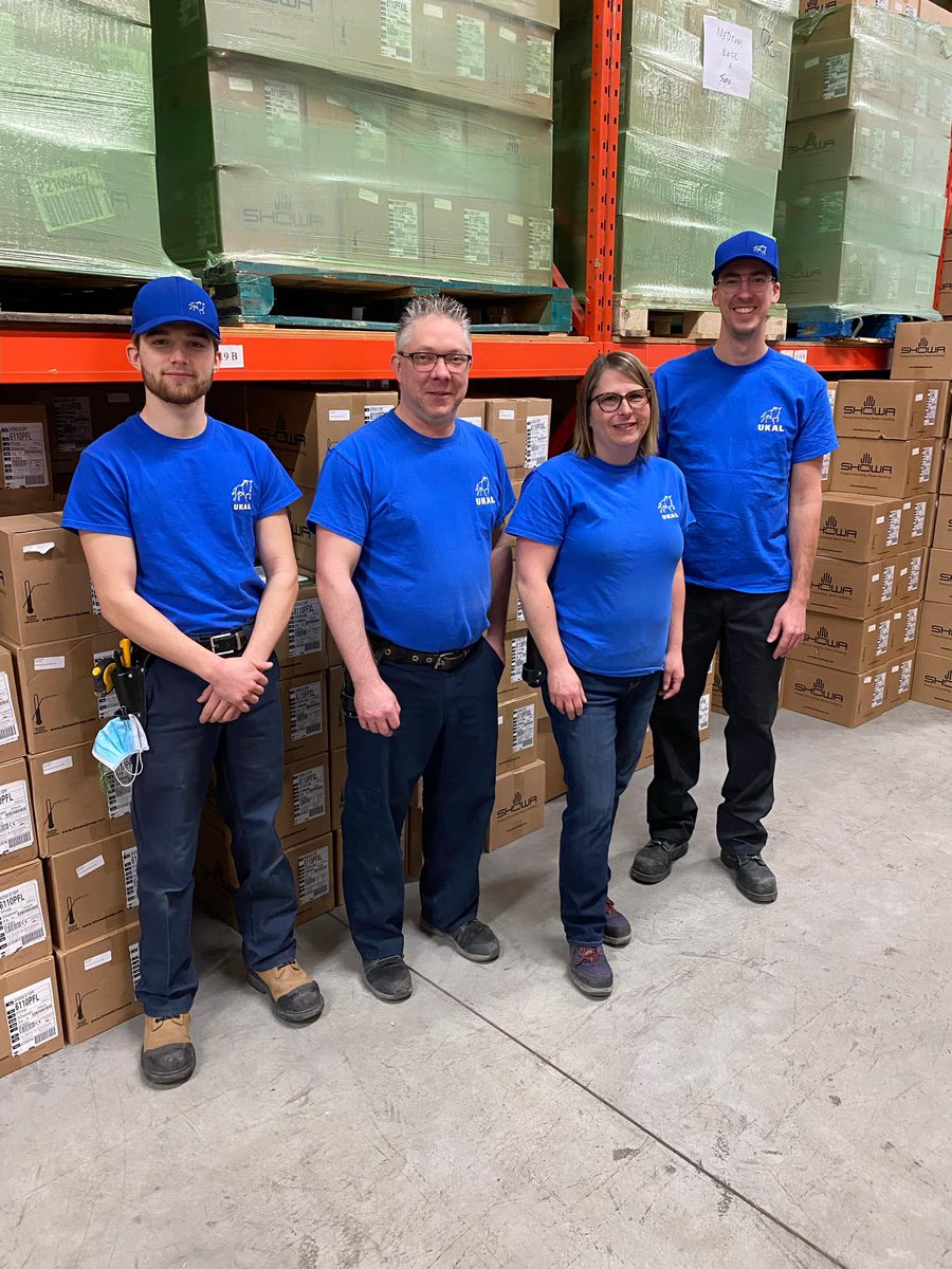 Bravo UKAL Thunder Team! 🥳🥳🥳🥳Warehouse re-organization complete!!! Thanks to dedication and hard work! #ukalcanada