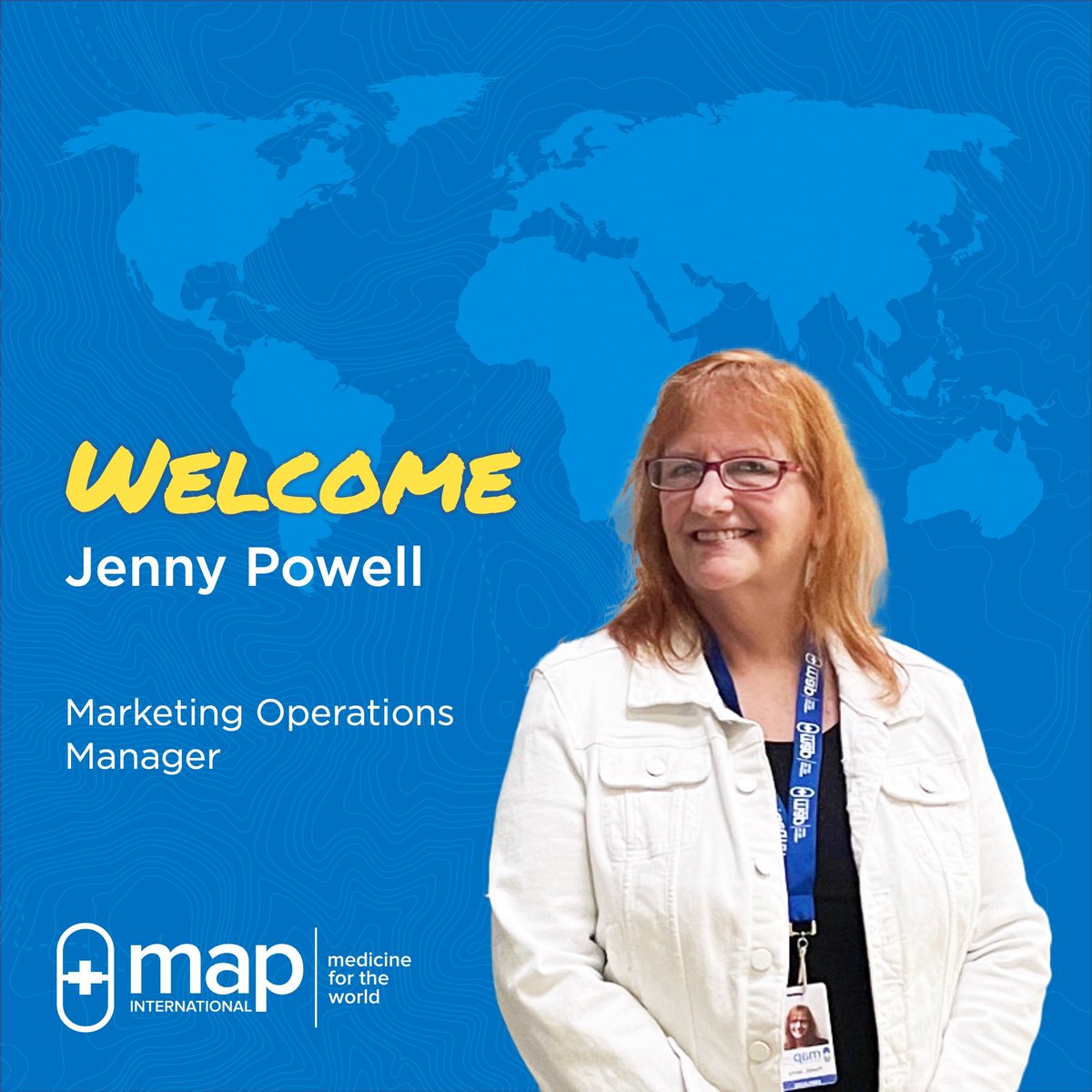 Welcome to MAP's new Marketing Operations Manager, Jenny Powell! 

Jenny brings over 25 years of experience in marketing to her new role where she will help share the MAP story through day-to-day operations and campaign management. https://t.co/3vP82plLhb