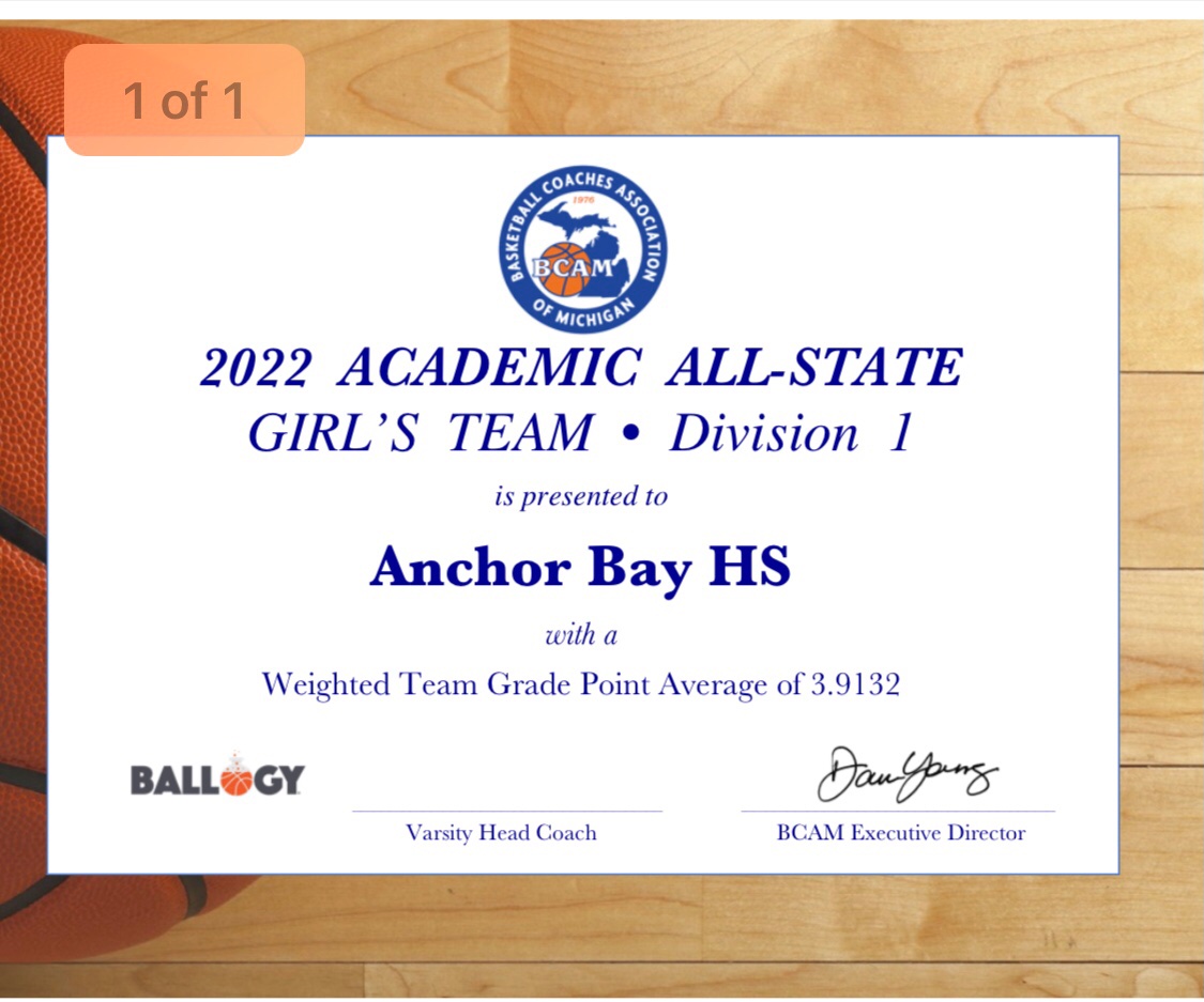 Anchor Bay Girls Basketball (@hoops_ab) on Twitter photo The 21-22 Anchor Bay girls basketball team getting it done in the classroom! Amazing accomplishment by the entire team! <a href="/ABTarsAthletics/">Anchor Bay Athletics</a> The 21-22 Anchor Bay girls basketball team getting it done in the classroom! Amazing accomplishment by the entire team! <a href="/ABTarsAthletics/">Anchor Bay Athletics</a>