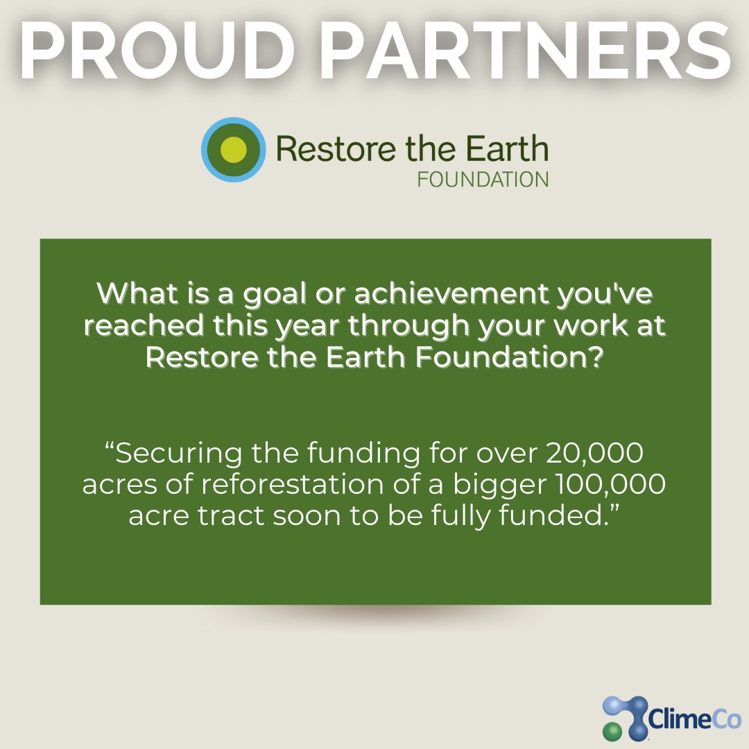 ClimeCo's tweet image. In honor of #WomensHistoryMonth &amp;amp; #InternationalWomensDay, which are both celebrated in March, we would like to highlight one of our partners, &amp;amp; an impactful woman, @REF_Taylor Marshall, of @REF_Restores.

Learn about the impact she is making through her work at #REF below.