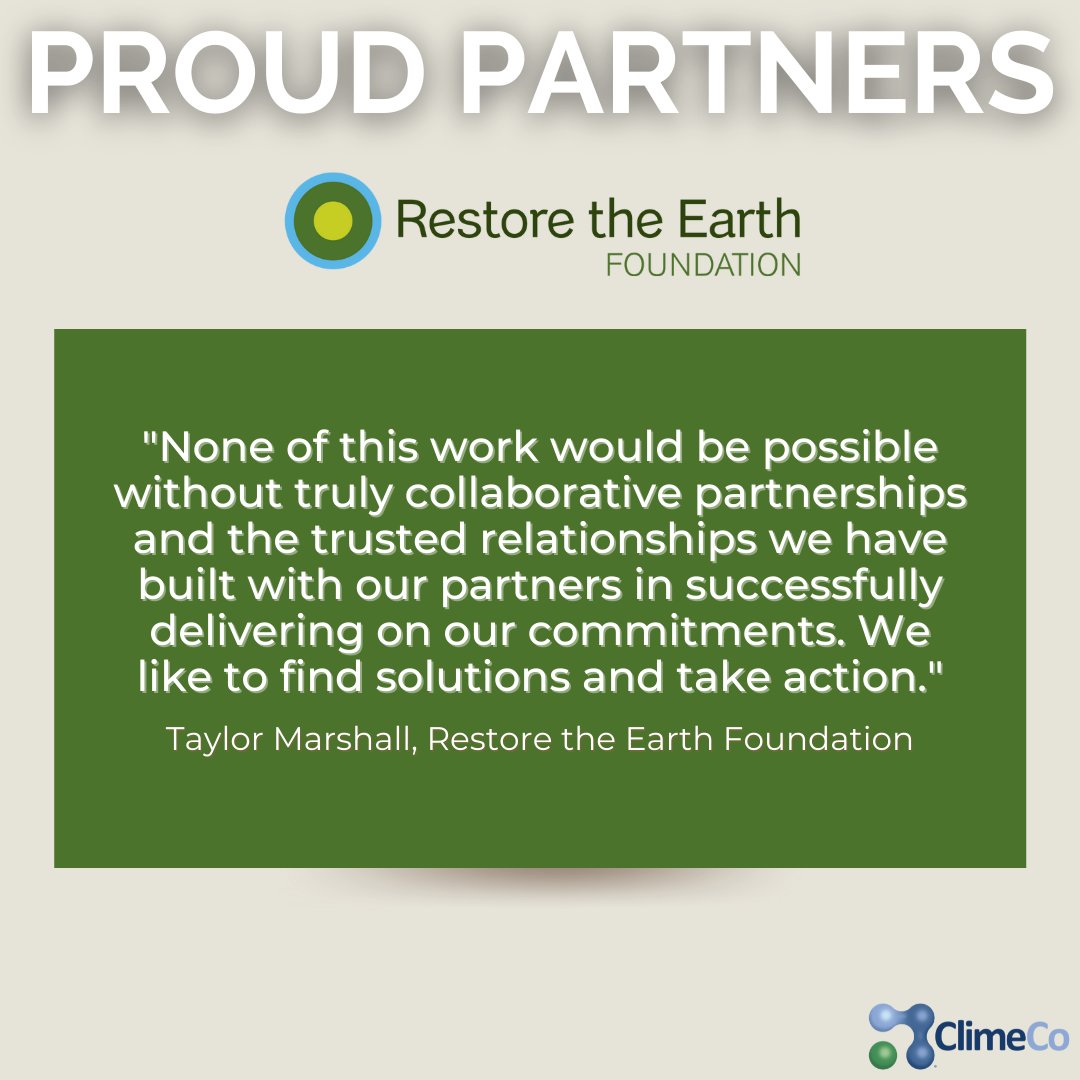 ClimeCo's tweet image. In honor of #WomensHistoryMonth &amp;amp; #InternationalWomensDay, which are both celebrated in March, we would like to highlight one of our partners, &amp;amp; an impactful woman, @REF_Taylor Marshall, of @REF_Restores.

Learn about the impact she is making through her work at #REF below.
