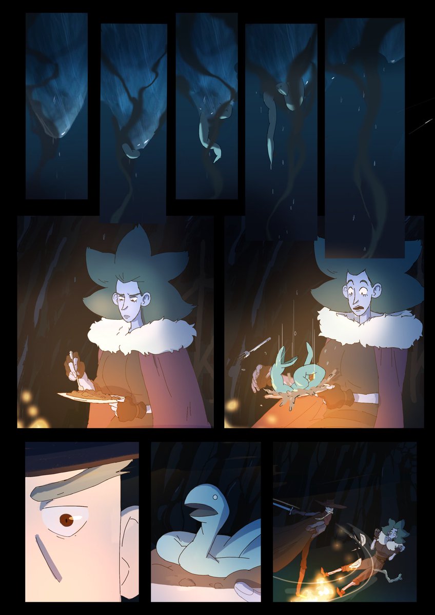 Part 07: seems like our heroes get a serpentine guest, thawed right out the ceiling!
 <a href="/MikkelMainz/">Mikkel Mainz 🖐</a> <a href="/Gun_Mouse/">🦚Anna Fischer 🦜</a>