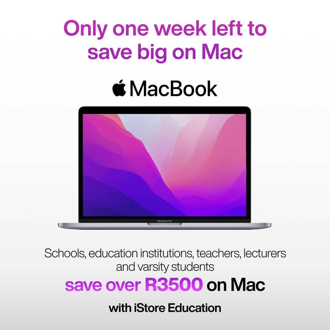 iStore Education tweet media