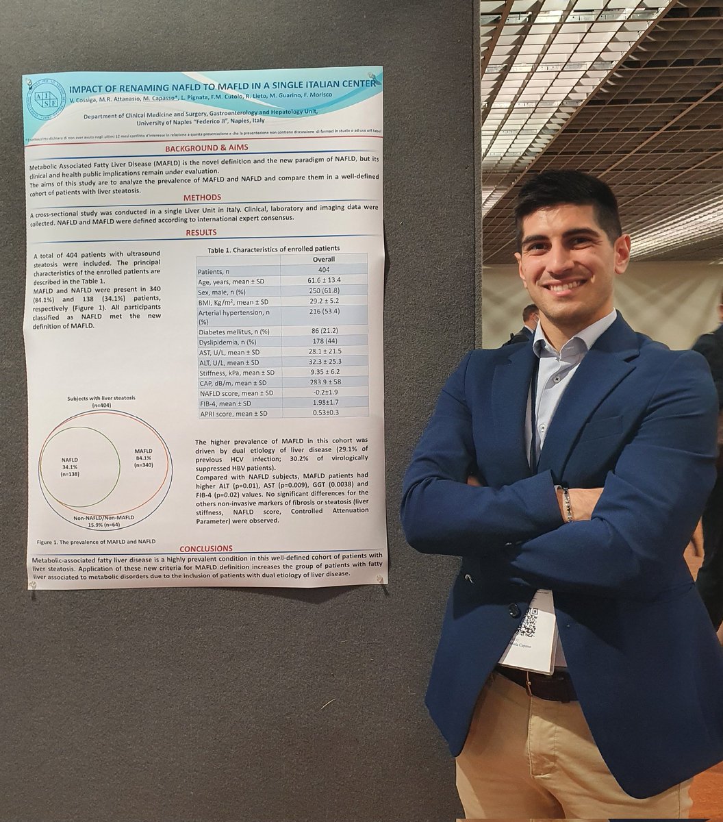 Amazing study from Naples <a href="/AisfFegato/">AISF - Associazione Italiana Studio Fegato</a> #AISFmeeting #LiverTwitter