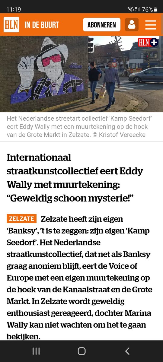 kampseedorf's tweet image. S/o naar Zelzate en HLN. Schoon ontvangst in Vlaanderen. #goesting