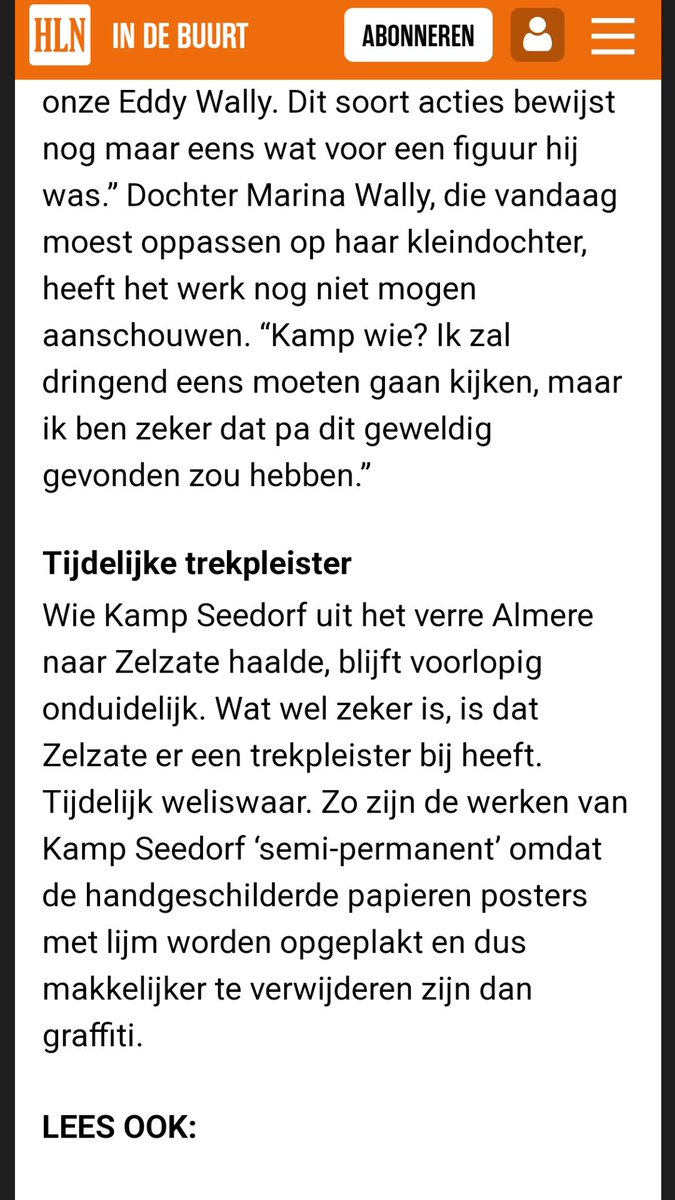 kampseedorf's tweet image. S/o naar Zelzate en HLN. Schoon ontvangst in Vlaanderen. #goesting