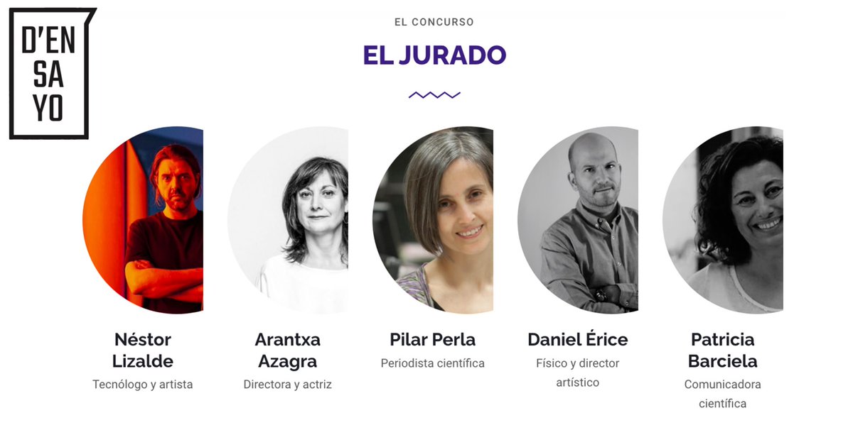 🆕🥁¡Por fin desvelamos nuestro jurado de 𝗟𝗨𝗝𝗢 #densayo2022!
🌐 Elenco ➡️ bit.ly/37RmnEl
📋 <a href="/PilarPerla/">Pilar Perla</a> <a href="/milenioheraldo/">Tercer Milenio</a>
📋 <a href="/patricia__bd/">Patricia Barciela</a>  #Domus <a href="/mc2coruna/">Museos Científicos Coruñeses</a> 
📋 <a href="/nestorlizalde/">Néstor Lizalde</a> <a href="/etopia_/">Etopia: Emprendimiento, Innovación y Tecnología</a> 
📋 Arantxa Azagra #EscuelaMunicipalTeatro <a href="/zaragoza_es/">AyuntamientoZaragoza</a> 
📋<a href="/elastrolabio/">Daniel Erice</a> <a href="/AliothAyC/">Alioth Arte&Ciencia</a>