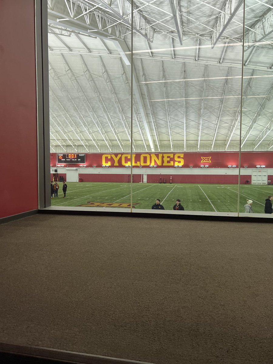 Had a great time at ISU practice yesterday. Thanks for having me! <a href="/TysonVeidt/">Tyson Veidt</a> <a href="/DerekHoodjer/">Derek Hoodjer</a>