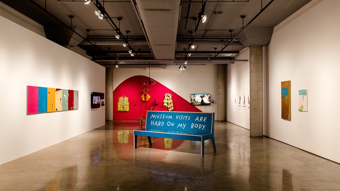 .<a href="/UTSC/">University of Toronto Scarborough</a> art exhibit challenges visitors to view disability differently #UofT 🖼️ uoft.me/7IM