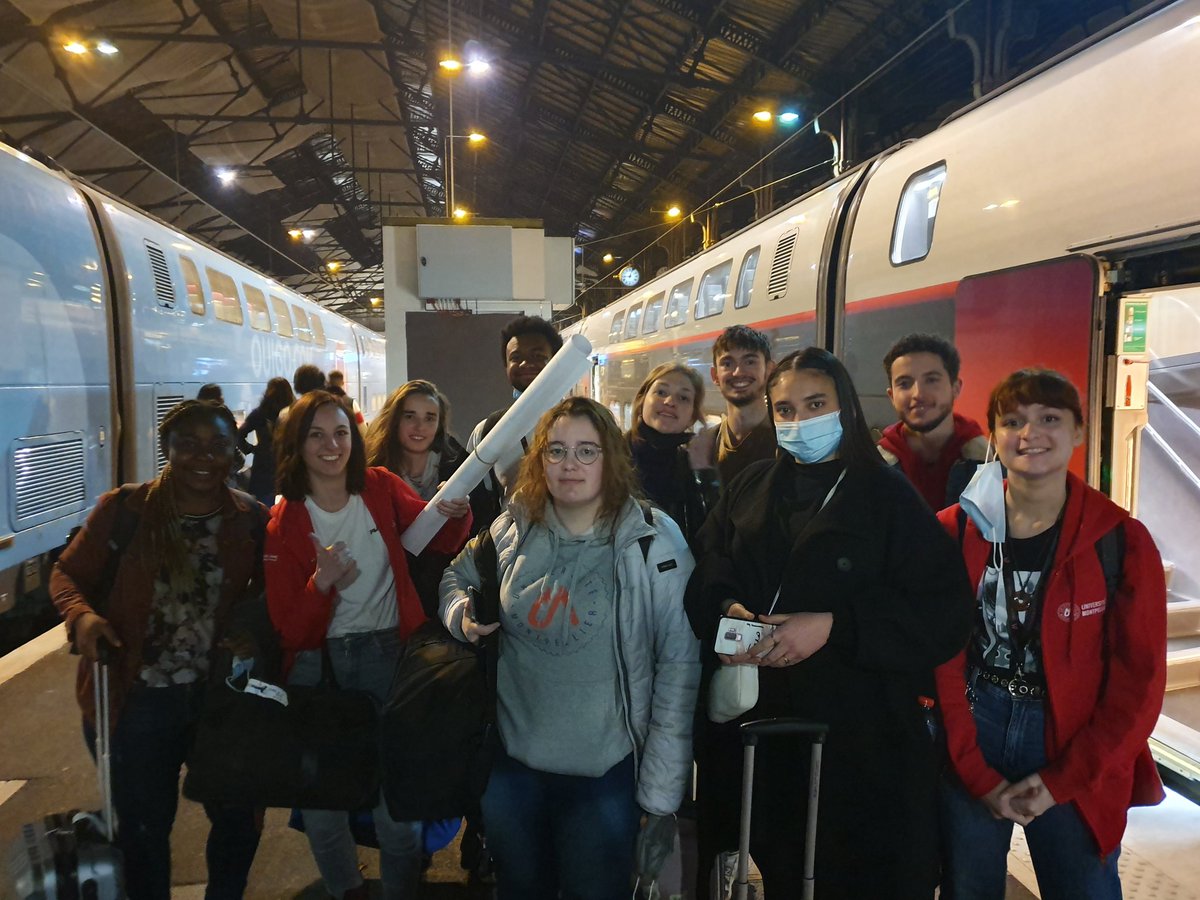Arrivée à Paris pour <a href="/TfChim/">Tournoi Français de Chimistes</a>