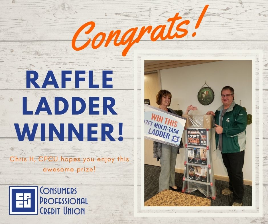 CPCU is here to help you with your spring projects! Congratulations Chris, it was nice meeting you at the Home&amp; Garden Show 2022! 🌳🌞☘️ #CPCU #lansinghomeshow