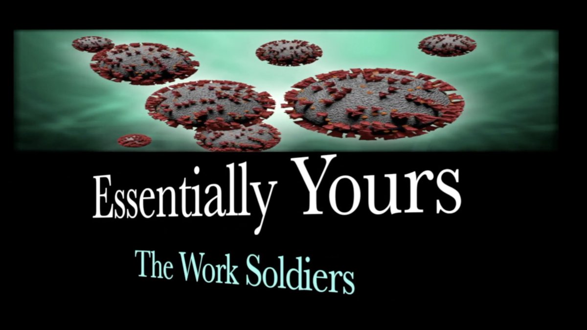 Essentially Yours: The Soldier Works is a documentary that explores the mental and emotional impact of the COVID-19 pandemic on four essential workers who all live and work in The Bronx. Directed by Emmitt Thrower.

Watch at 7:30PM on CH. 68 Optimum/ 2134 FiOS. https://t.co/SIdNQqjEfr