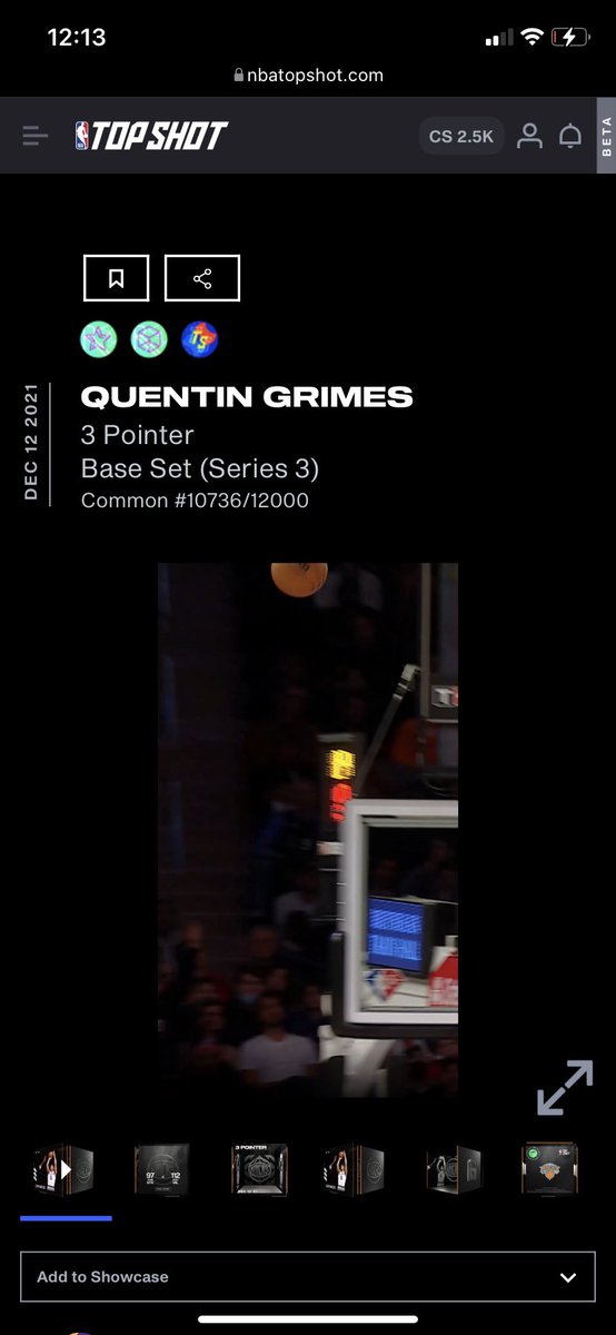 Ok guys and gals. Doing my giveaway for reaching 500 followers! Thank you for following always. It’s an Honor and a privilege.  Q Grimes TS debut up for grabs. Him, Herbert Jones and Cam Johnson are great young cheap TSD pickups imo
Follow Like Retweet. 48 hrs TY #NBATopShotThis