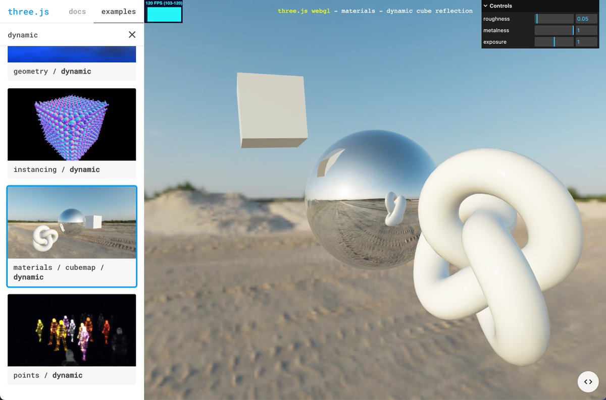 threejs's tweet image. Three.js r139 released 🌅
threejs.org/examples/
threejs.org/editor/
threejs.org/docs/
threejs.org/changelog/?r139