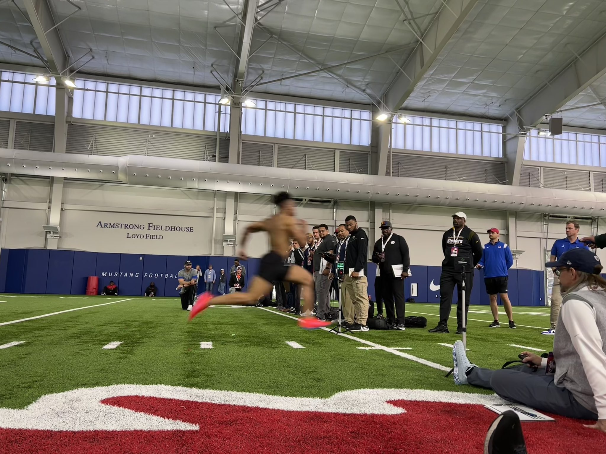 Brooke Pryor on Twitter "New Steelers WR coach Frisman Jackson was at