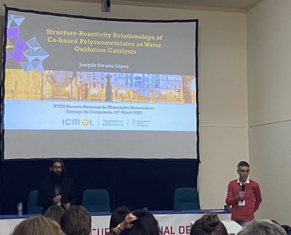 Finally, we are in the final session, with 10 great oral presentations. Giovanni Bottari from <a href="/IMDEA_Nano/">IMDEA Nanociencia 🔬</a> will be the last Chair of the XVIII Escuela de Materiales…an honor for us!