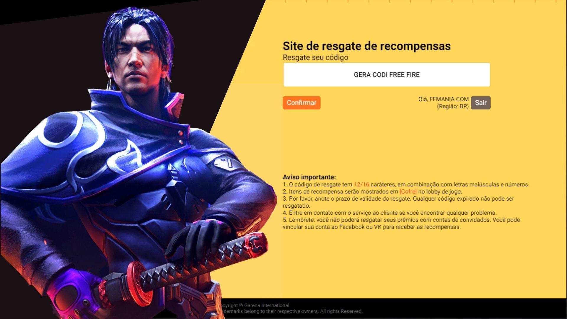 COMO COLOCAR CODIGO NO FREEFIRE COMO RESGATAR CODIGO FREEFIRE COMO RESGATAR  CODIGUIN NO FREEFIRE 