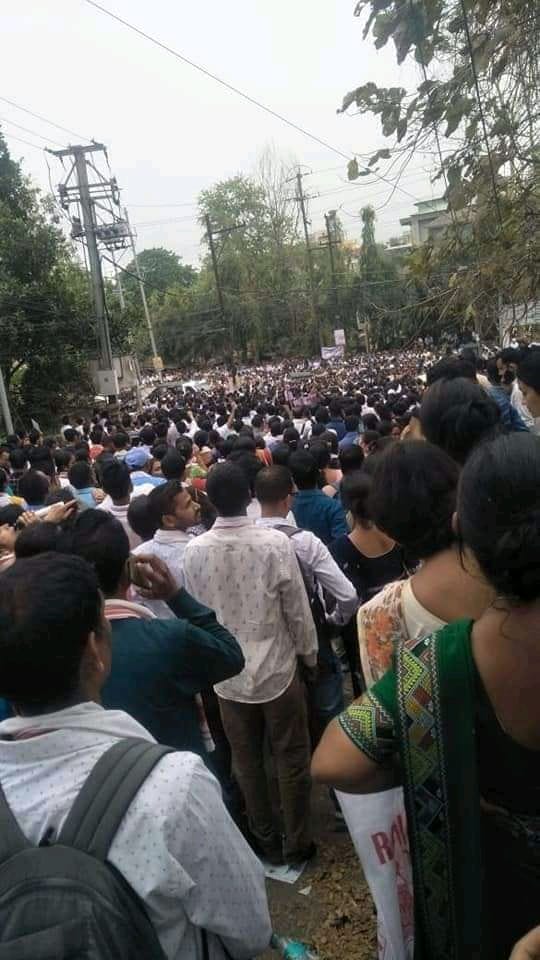 itqeta's tweet photo. 24th March 2022 SSA Office Gherao... https://t.co/x5S6uffuS7