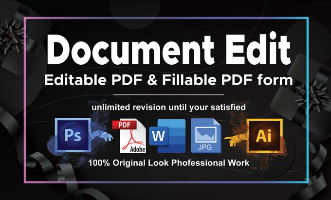 EditablePdf's tweet image. Check out my Gig on Fiverr: create or edit any PDF document in 1 hour WhatsApp Number: +8801873486157 
fiverr.com/editdocuments2… 
#fillablepdf
#pdfform
#PDF
#editablepdf
#fillablepdfform
#certificateediting
#graphicdesign
#certificateedit #usa #uk
#bank #banking #editing #editor