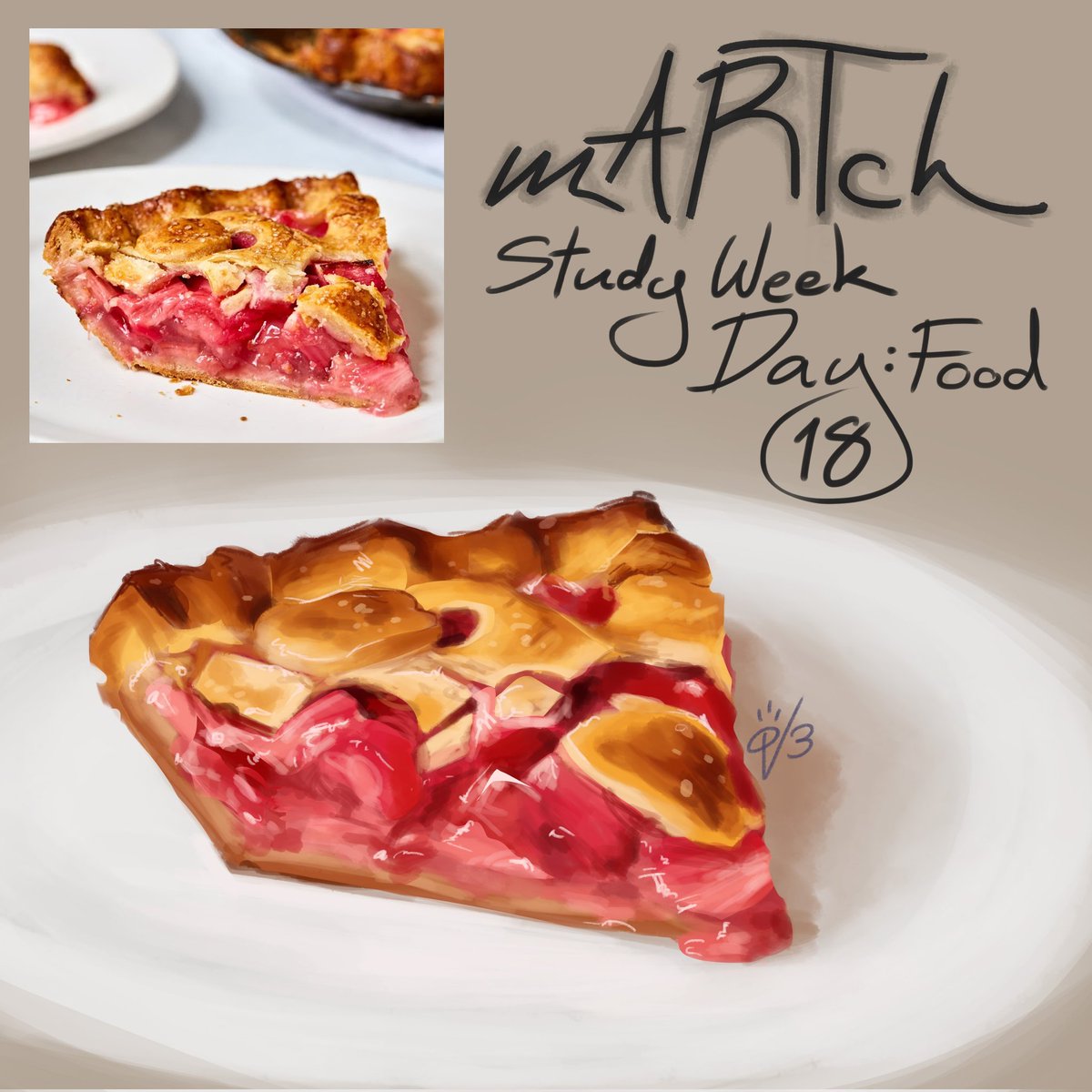 OlloVae3's tweet photo. More for #mARTch2022!! Hand studies, a pie drawing, and some life drawing work!! Tried to emulate Matt Rhodes' Axe Sharpening work on the list bit?
#ArtStudy #LifeDrawing #DigitalArt #DigitalSketch #SketchArt #artchallenge #FoodArt https://t.co/i7t79nFwfr