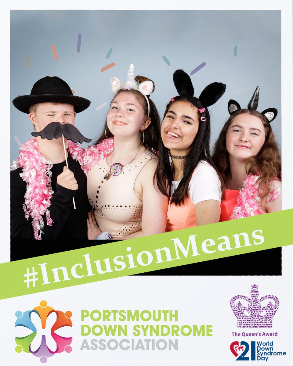 #InclusionMeans…being invited to parties! #PortsmouthDSA #WorldDownSyndromeDay #InclusionMatters 🎈🎁🎂