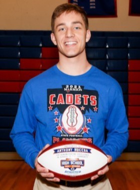 marmionacademy's tweet photo. CONGRATULATIONS to Anthony Kuceba who received the Chicago Bears Community High School All-Star Award! This award recognizes HS football players who make an impact in their community &amp; school by exemplifying service, leadership, &amp; character. Well done &amp; well deserved, Anthony! https://t.co/6VU8If10UN