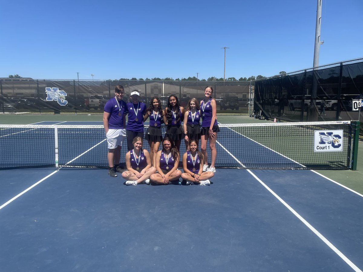 MHSTennis4's tweet photo. Montgomery dominated the New Caney JV tournament! 🥇 girls doubles 🥈 girls doubles 🥉 girls doubles, girls singles, boys doubles https://t.co/NRpxIQkotX