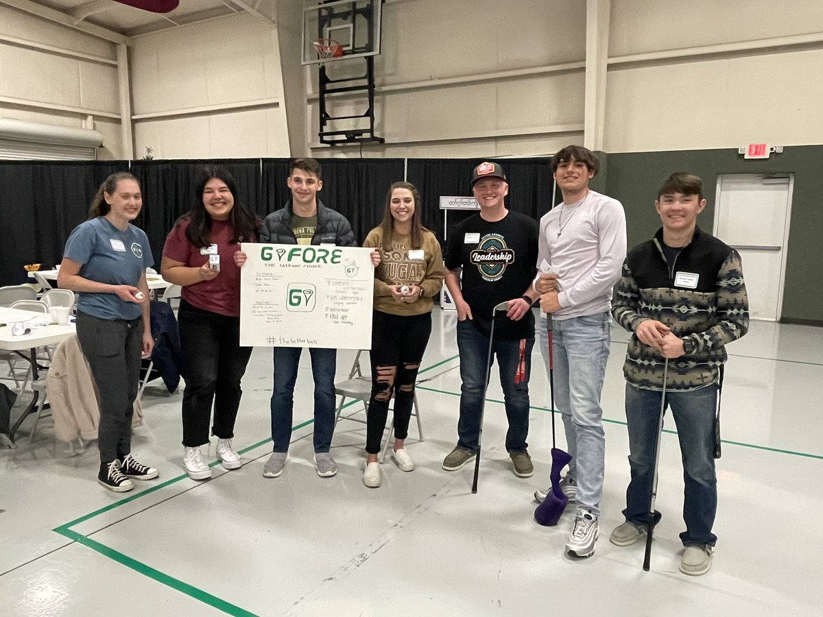 MV FBLA juniors Chandler and Jenna knocked it out of the park at the Entrepreneurship workshop hosted by Drury SIFE today! Chandler’s group won best overall product.  <a href="/MVHighSchool/">Mount Vernon HS</a>