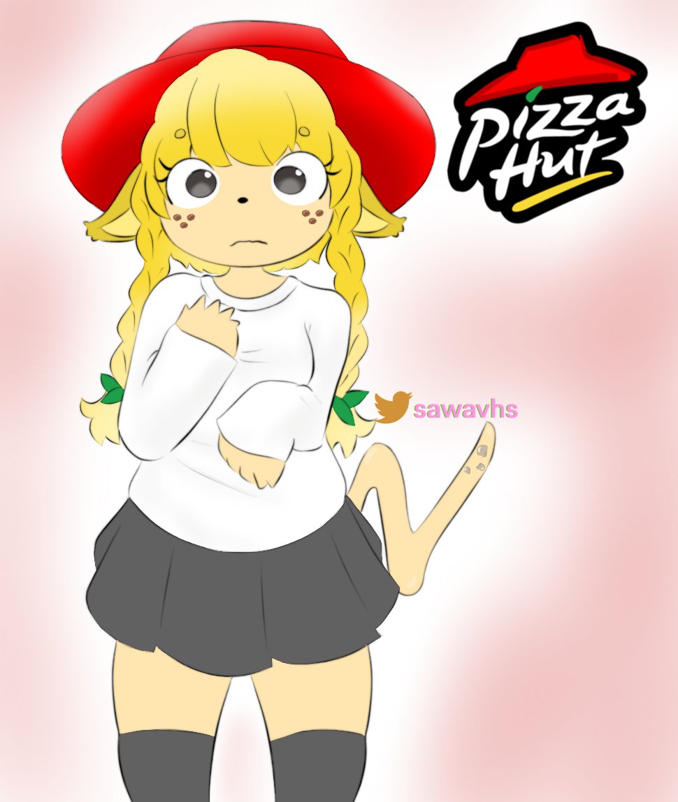 sawavhs's tweet photo. Pizza Hut Chan!
NO one OutPizzas The Hut!
(Dominos and Little Ceasars Comin soon!)

#ArtistOnTwitter #furryart #originalcharacter https://t.co/Wa0g9E4GYb