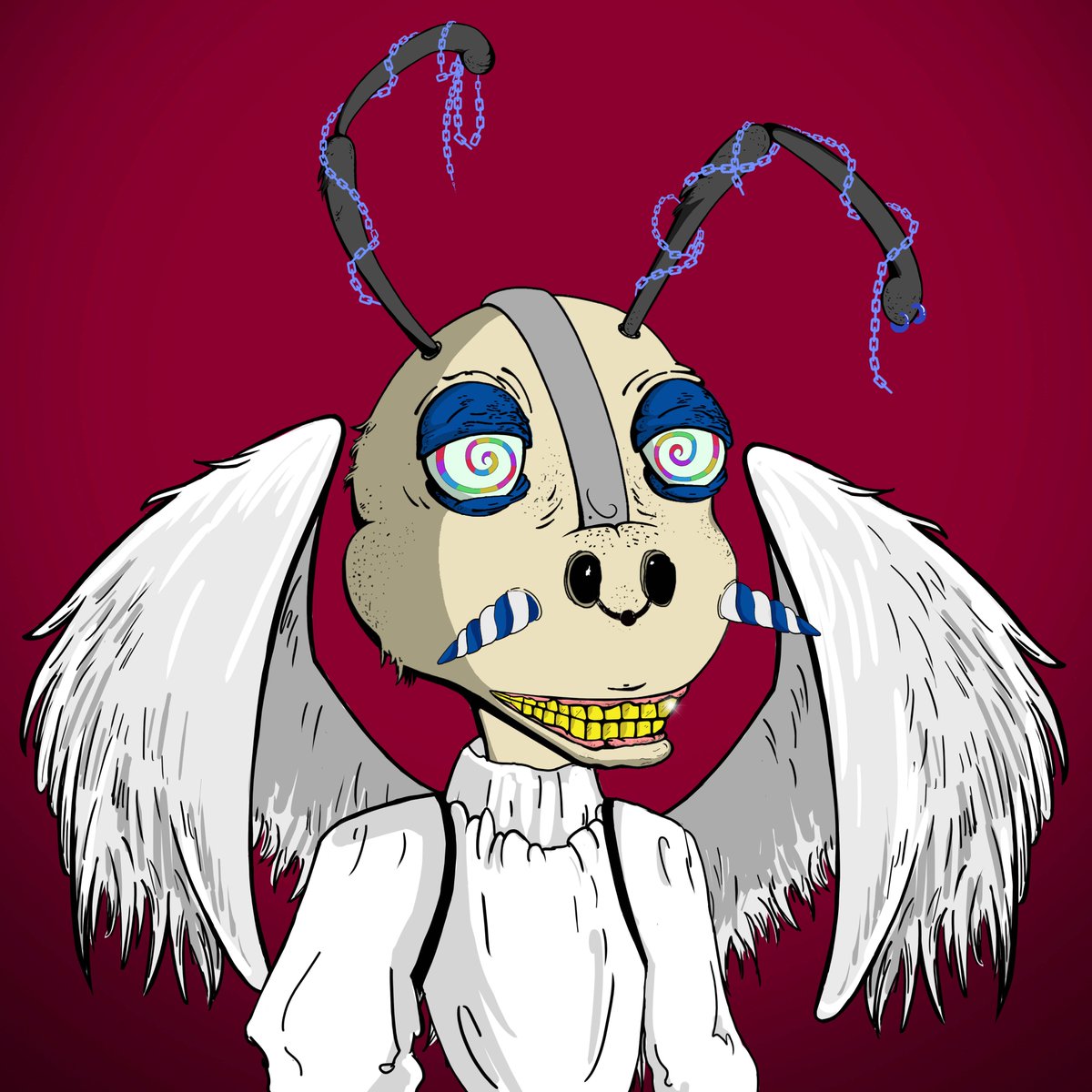 TheAntLand's tweet photo. Got out of the randomizer a bit dizzy 😵‍💫 🌈 

#NFT #NFTDrop #NFTCommunity #MintMyAnt #NFTArt #CryptoArt #Art #Ant #NFTCollection #Mint #NFTs #Digitalart #NFTArtlist https://t.co/w81Jccbjsd