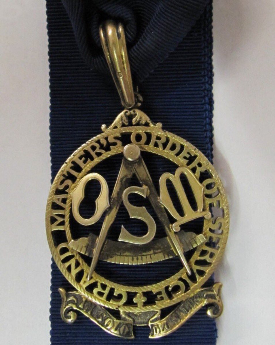 UGLE_OSM's tweet photo. From 1946 to 1960, the Grand Master’s Order of Service to Masonry ranked immediately above the Grand Deacons and recipients honoured with the prefix Very Worshipful. https://t.co/RDv89x9szp
