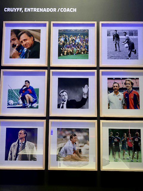 In the FC Barcelona Museum there is now a well deserved section dedicated to Johan Cruyff. When I went to El Clasico in December 2019 I took some photos which I would like to share. Martin Chivers was my first Spurs and England hero but Johan Cruyff was my first non Spurs hero. https://t.co/aTGklZtB9X