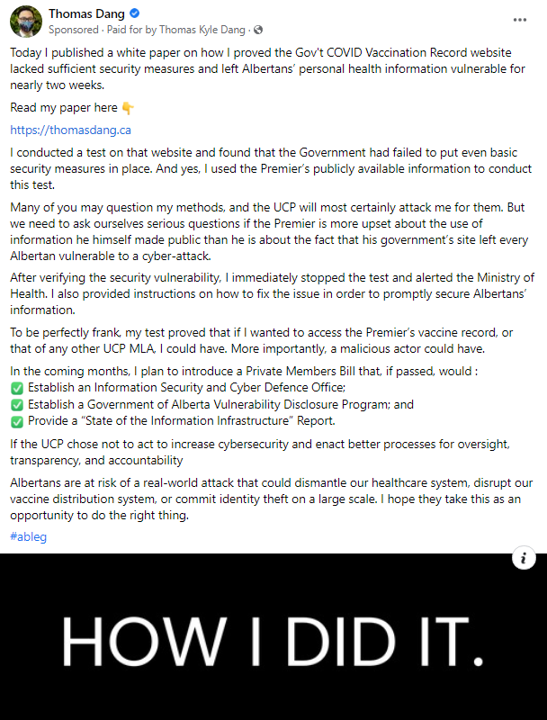 gerwingtim's tweet image. Hey, @ThomasDangAB, are you running paid ads for your ridiculous &quot;How I did it.&quot; campaign using taxpayer dollars?? #ableg #howididit #cdnpoli